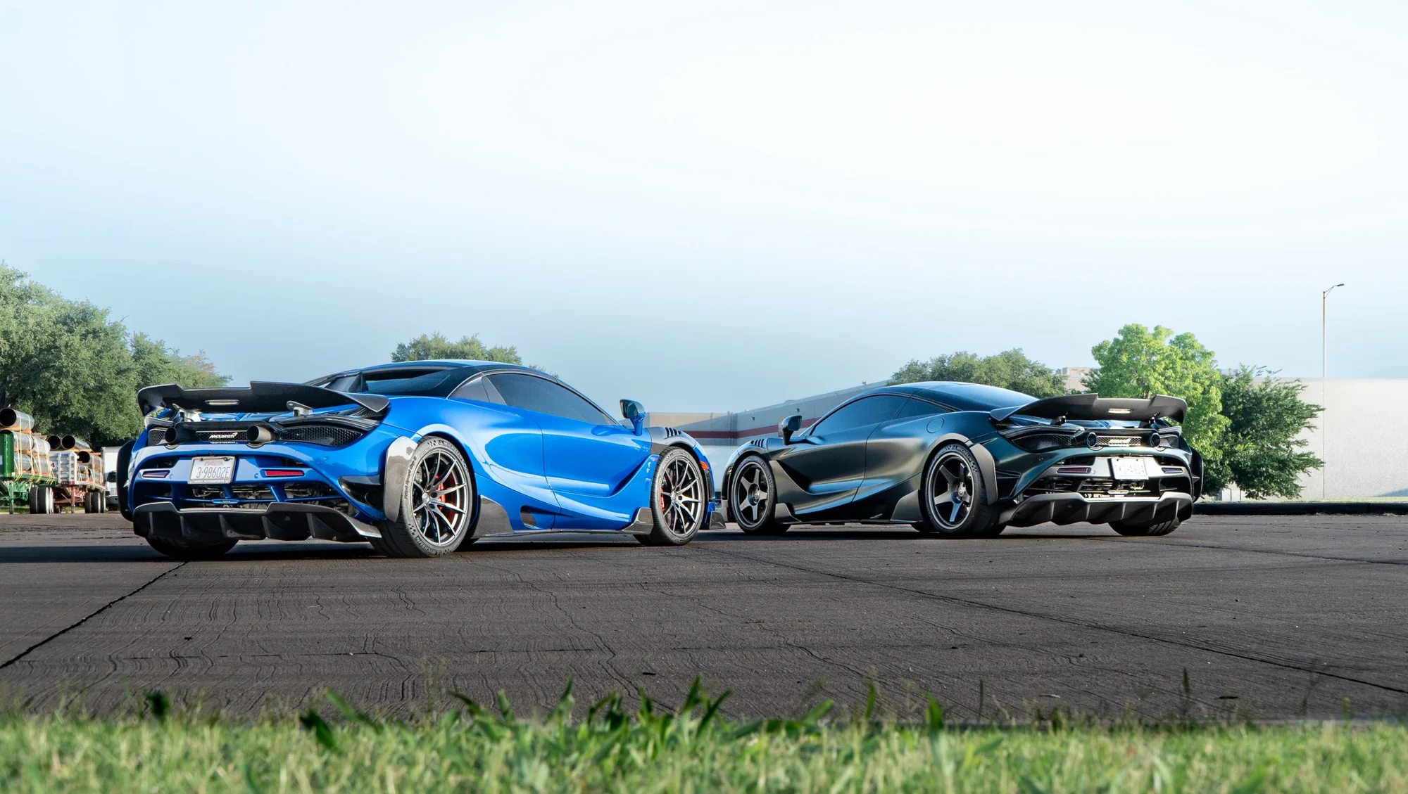 McLaren 720S with other cars on MMCW3 wheels