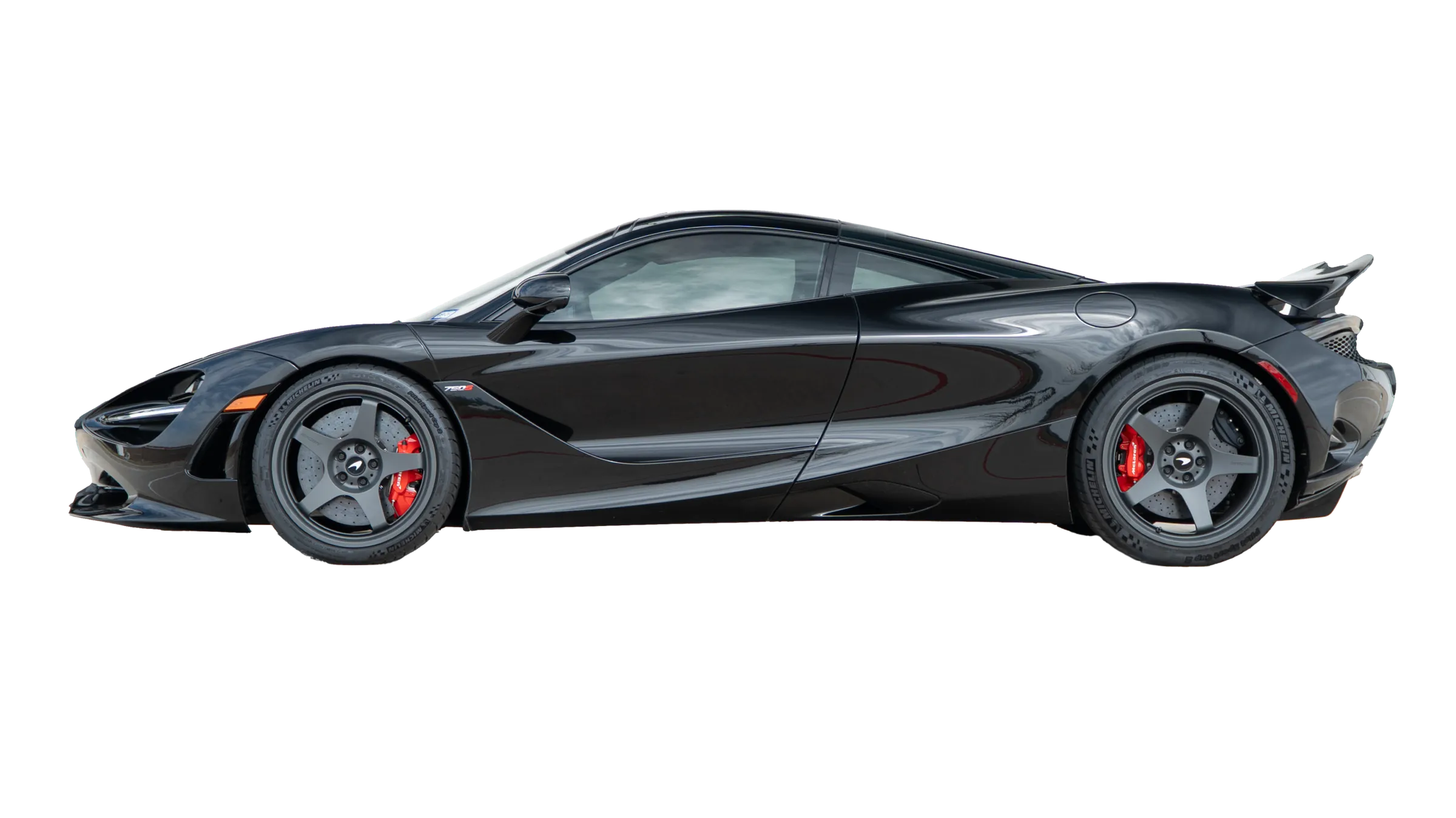 McLaren 750S at factory ride height
