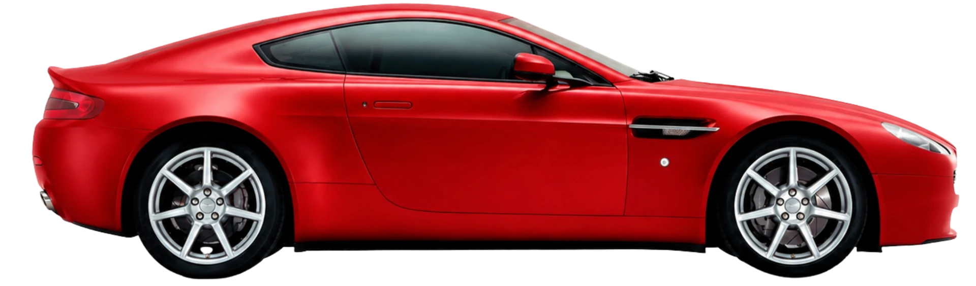 V8 Vantage side profile