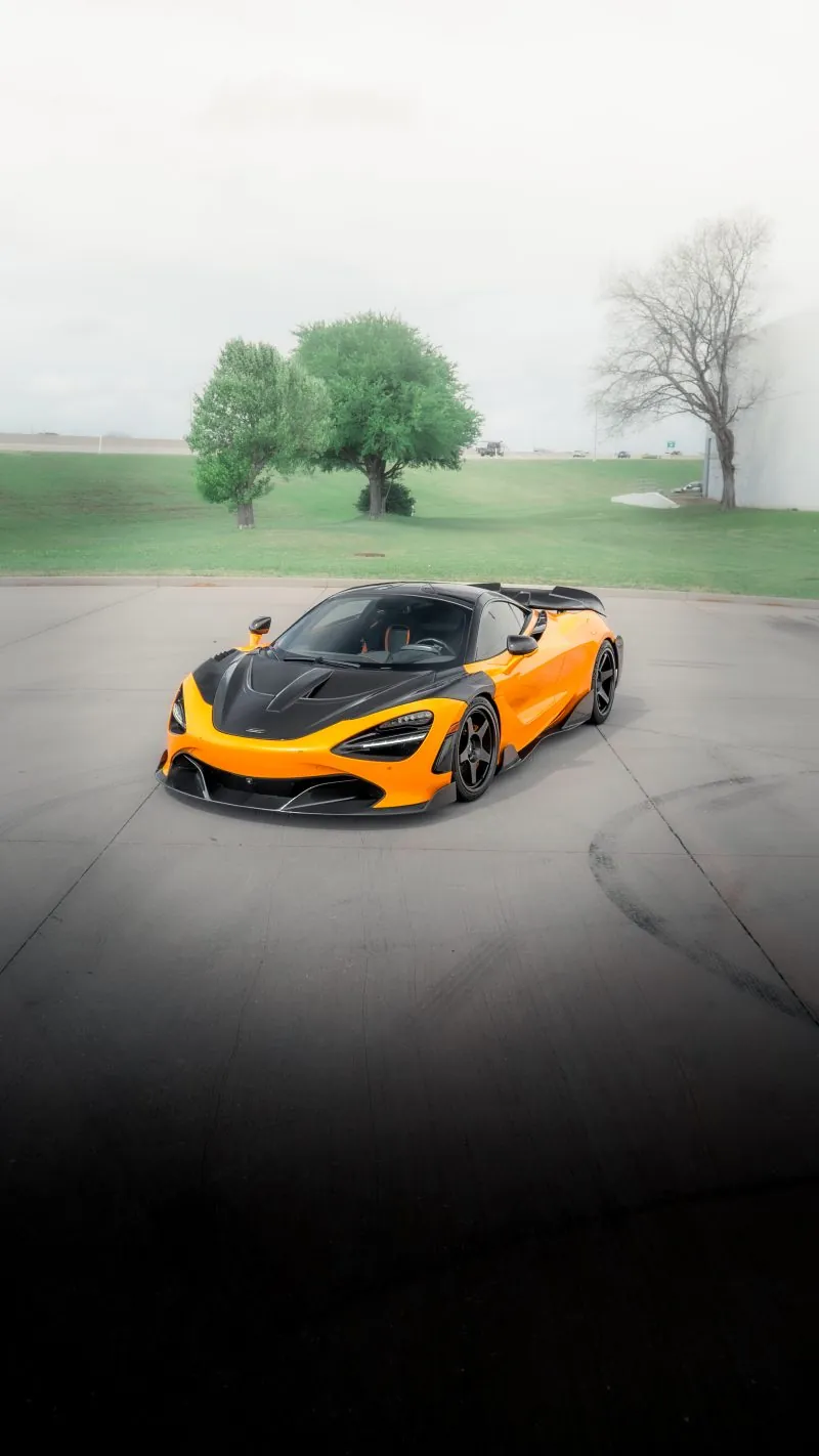 McLaren 720S with carbon aero upgrades completed by MMCO at March Motorsports