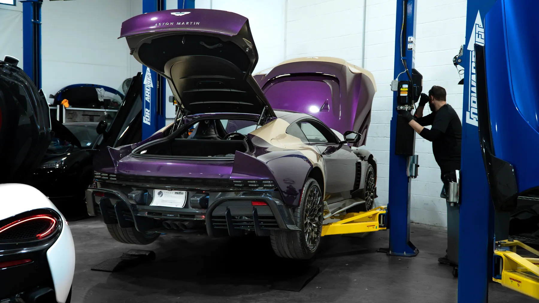 Aston Martin Valour at March Motorsports in Carrollton